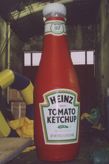 Envase Ketchup (Heinz)